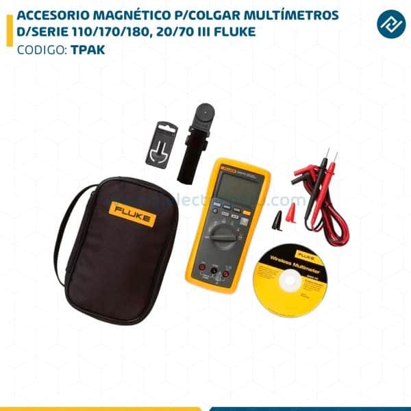 ACCESORIO MAGNÉTICO P/COLGAR MULTÍMETROS D/SERIE 110/170/180, 20/70 III FLUKE TPAK