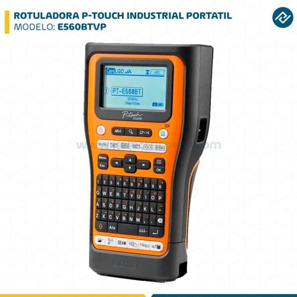 ROTULADORA P-TOUCH INDUSTRIAL PORTATIL