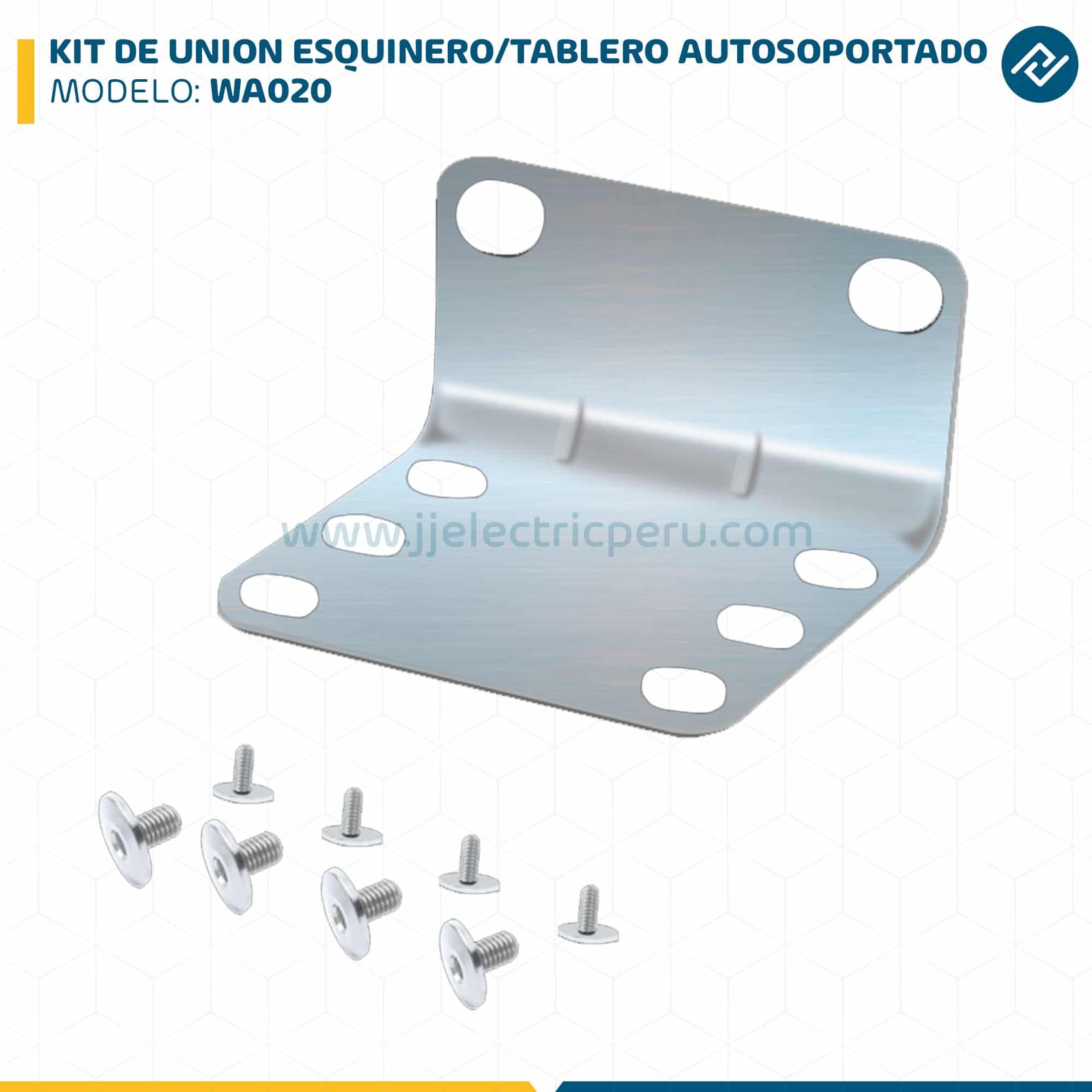 KIT DE UNION ESQUINERO PARA TABLERO AUTOSOPORTADO