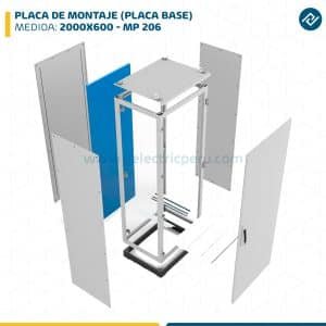 PLACA DE MONTAJE (PLACA BASE) 2000X600