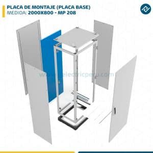 PLACA DE MONTAJE (PLACA BASE) 2000X800