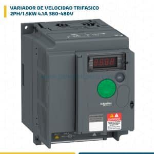 VARIADOR DE VELOCIDAD TRIF.2PH/1.5KW 4.1A 380-480V ALTIVAR EASY ATV310HU15N4E