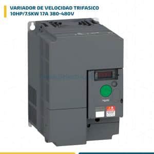 VARIADOR DE VELOCIDAD TRIF.10HP/7.5KW 17A 380-480V ALTIVAR EASY ATV310HU75N4E