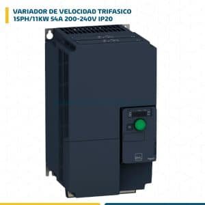 VARIADOR DE VELOCIDADA TRIF.15PH/11KW 54A 200-240V IP20 ALTIVAR ATV320D11M3C