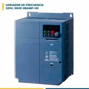 VARIADOR DE FRECUENCIA, 220V, 30HP, 88AMP. HD LSLV0220G100-2EONN
