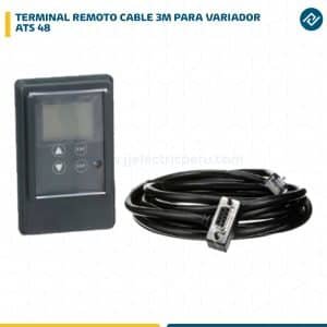 TERMINAL REMOTO CABLE 3M PARA VARIADOR ATS 48 VW3G48101