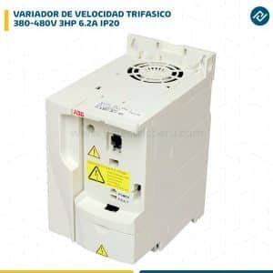 VARIADOR DE VELOCIDAD TRI.380-480V 3HP 6.2A IP20 ACS310-03E-06A2-4