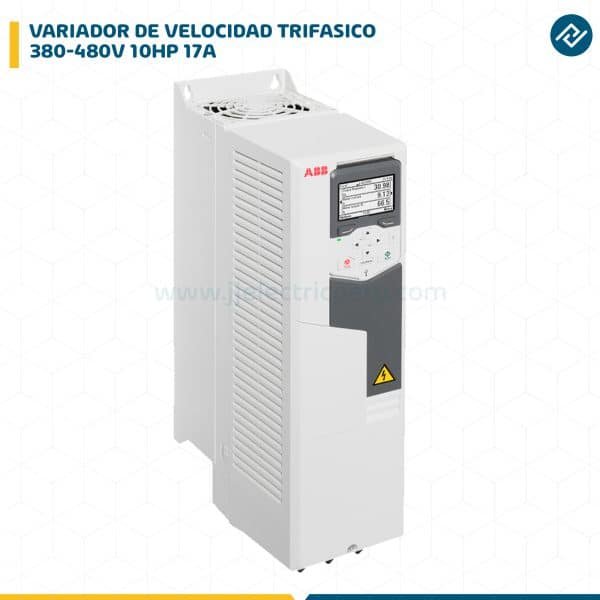 VARIADOR DE VELOCIDAD TRIF.380-480V 10HP 17A ACS580-01-018A-4+J400