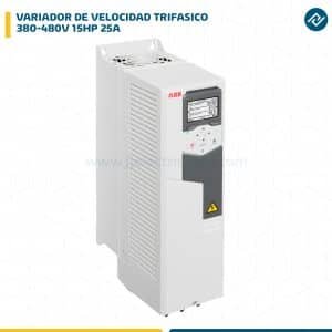 VARIADOR DE VELOCIDAD TRIF.380-480V 15HP 25A ACS580-01-026A-4+J400