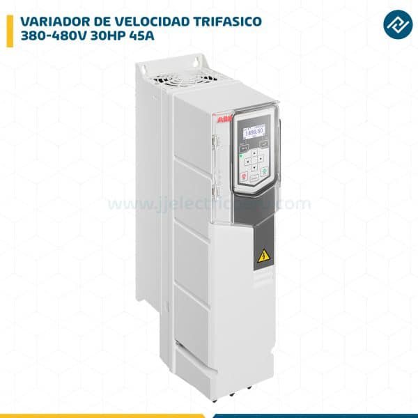 VARIADOR DE VELOCIDAD TRIF.380-480V 30HP 45A ACS580-01-046A-4+J400