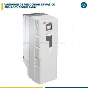 VARIADOR DE VELOCIDAD TRIF.380-480V 180HP 246A ACS580-01-246A-4+J400