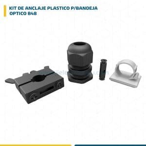 KIT DE ANCLAJE PLASTICO P/BANDEJA OPTICO B48 35260064 FURUKAWA