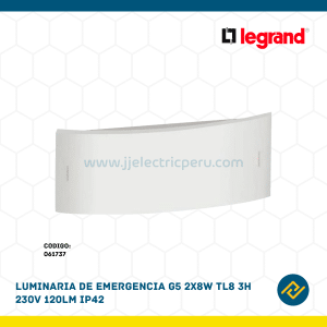 LUMINARIA DE EMERGENCIA G5 2X8W TL8 3H 230V 120LM IP42 CODIGO: 061737
