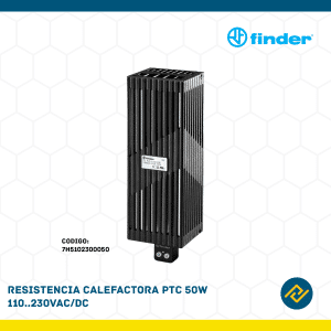 RESISTENCIA CALEFACTORA PTC 50W 110...230VAC/DC CODIGO: 7H5102300050