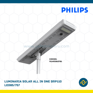 LUMINARIA SOLAR ALL IN ONE BRP110 LED85/757 CODIGO: 911401863781