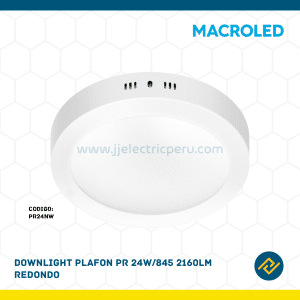 DOWNLIGHT PLAFON PR 24W/845 2160LM REDONDO CODIGO: PR24NW