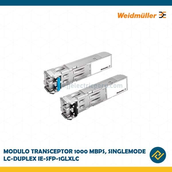 MODULO TRANSCEPTOR 1000MBPS, SINGLEMODE LC-DUPLEX IE-SFP-1GLXLC CODIGO: 1241510000