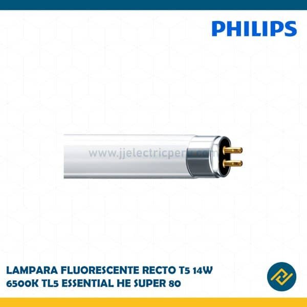 LAMPARA FLUORESCENTE RECTO T5 14W 6500K TL5 ESSENTIAL HE SUPER 80 CODIGO: 927925986558