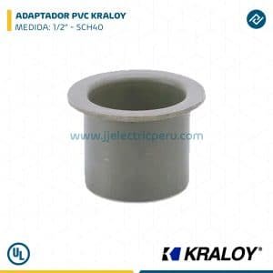 ADAPTADOR PVC KRALOY 1/2" SCH40