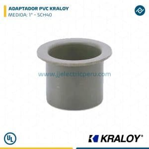 ADAPTADOR PVC KRALOY 1" SCH40