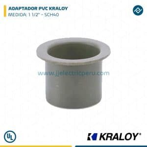 ADAPTADOR PVC KRALOY 1 1/2" SCH40