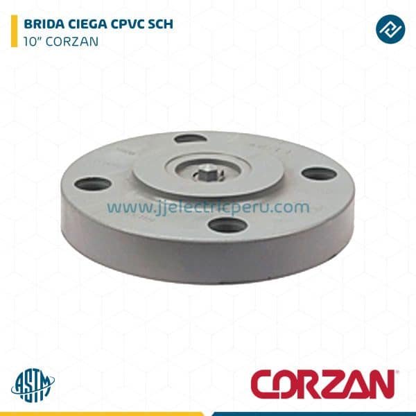 BRIDA CIEGA CPVC SCH 10" CORZAN