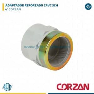 ADAPTADOR REFORZADO HP CPVC SCH 4" CORZAN