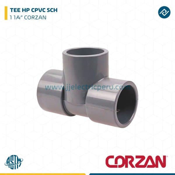 TEE HP CPVC SCH 1 1/4" CORZAN