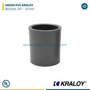 UNION PVC KRALOY 3/4" SCH40