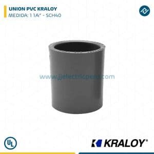 UNION PVC KRALOY 1 1/4" SCH40