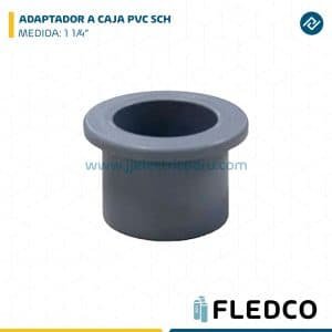 ADAPTADOR A CAJA PVC SCH 1 1/4"