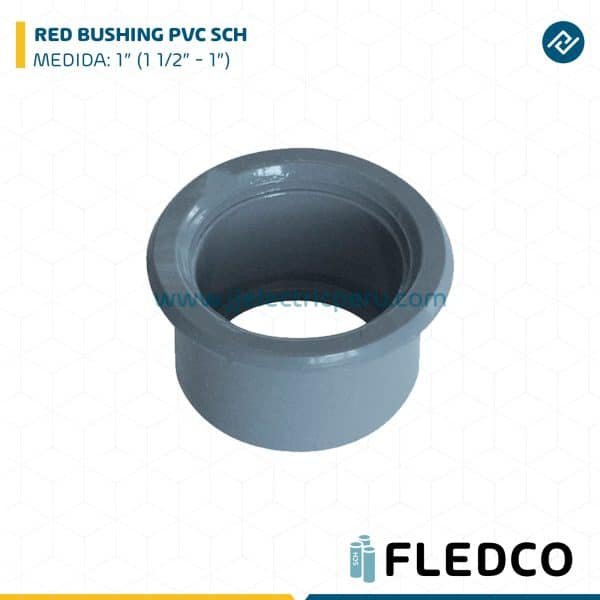 REDUCCION BUSHING PVC SCH 1" (1 1/2" - 1")