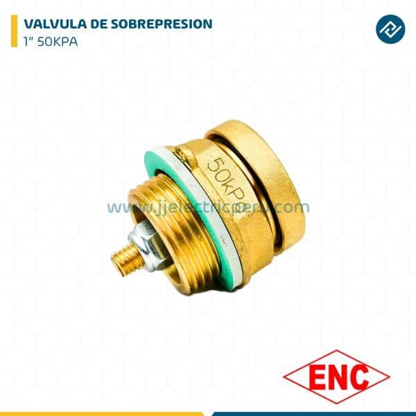 VÁLVULA DE SOBREPRESION 1” 50KPA ENC