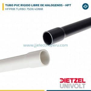 TUBO PVC RIGIDO LIBRE DE HALOGENOS - HFT HFPRM TURBO 750N 40MM DIETZEL UNIVOLT