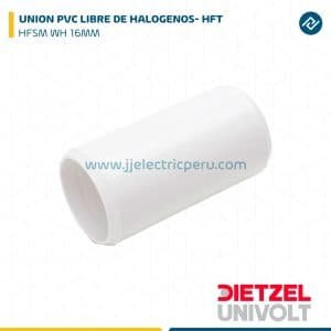 UNION PVC LIBRE DE HALOGENOS - HFT HFSM WH 16MM DIETZEL UNIVOLT