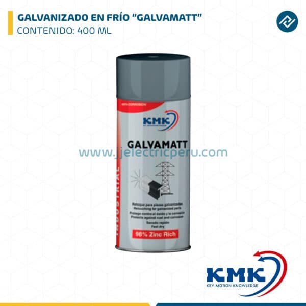GALVANIZADO EN FRÍO “GALVAMATT” CONTENIDO: 400 ML KMK