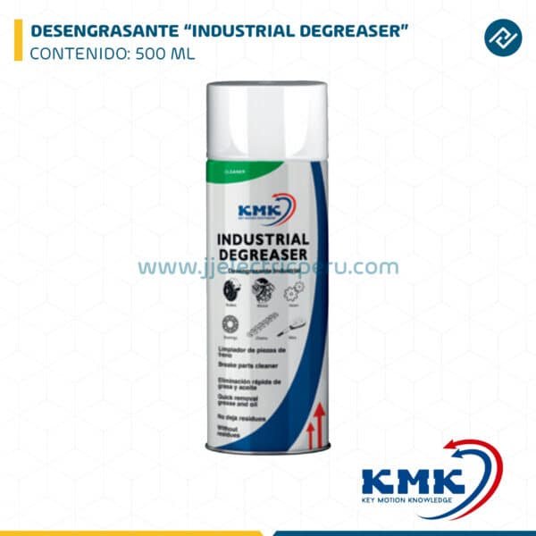 DESENGRASANTE “INDUSTRIAL DEGREASER” CONTENIDO: 500 ML KMK