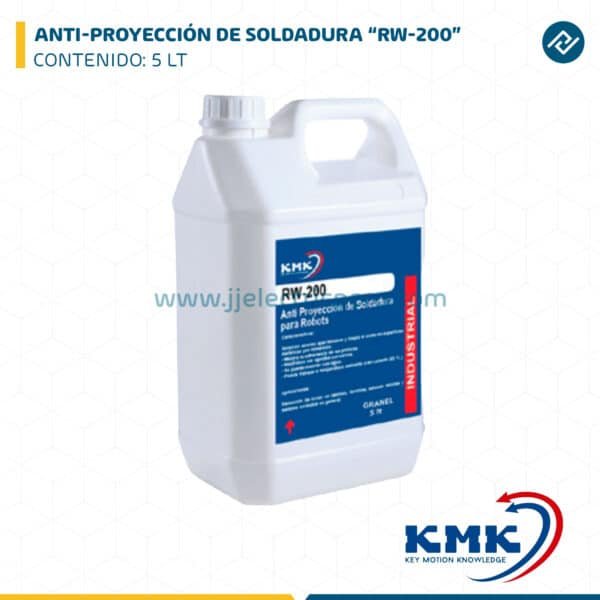ANTI-PROYECCIÓN DE SOLDADURA “RW-200” CONTENIDO: 5 LT KMK