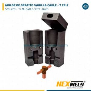 MOLDE DE GRAFITO VARILLA CABLE - T (CR-2) (5/8-2/0) T/ M-548 C/ GTC-162G #115 NEXWELD