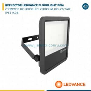 REFLECTOR FLOODLIGHT PFM 200W/850 BK 50000HRS 25000LM 100-277 VAC IP65 IK08 LEDVANCE