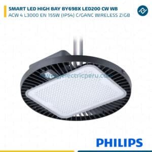 SMART LED HIGH BAY BY698X LED200 CW WB ACW 4 L3000 EN 155W (IP54) C/GANC WIRELESS ZIGB PHILIPS