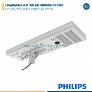 LUMINARIA A.P. SOLAR HIBRIDA BRP110 LED120/757 G2 HY 12000LM 5700K PHILIPS