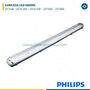 CARCASA LED INDIKO 2X14W-2X14.5W-2X15.5W-2X16W-2X18W PHILIPS