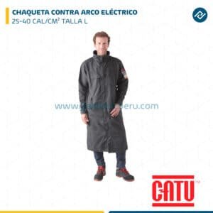 CHAQUETA CONTRA ARCO ELÉCTRICO 25-40 CAL/CM² TALLA L CATU