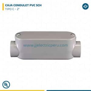 CAJA CONDULET PVC SCH TIPO C - 2"