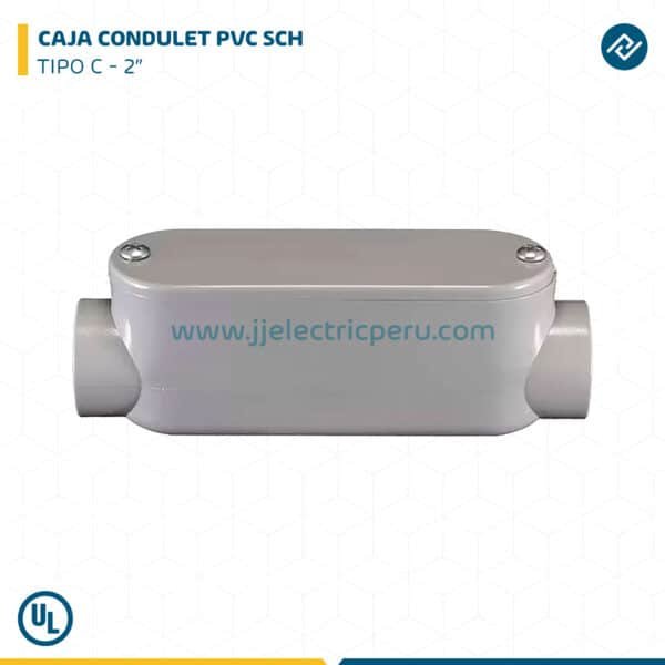 CAJA CONDULET PVC SCH TIPO C - 2"