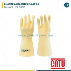 GUANTES AISLANTES CLASE 00 TALLA 9 IEC 500V CATU