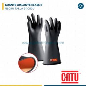 GUANTE AISLANTE CLASE 0 NEGRO TALLA 9 1000V CATU