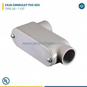 CAJA CONDULET PVC SCH TIPO LB - 1 1/2"