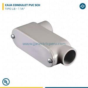 CAJA CONDULET PVC SCH TIPO LB - 1 1/4"